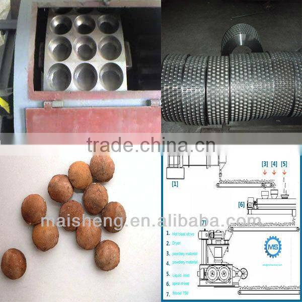 Multi-function dry ore powder ball press machine