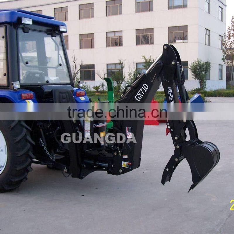 towable backhoe for agriculture use