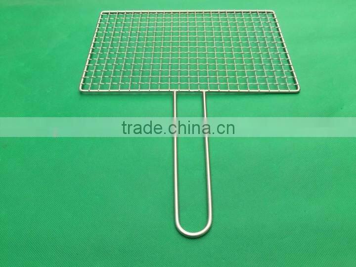 food grade stainless steel barbecue BBQ crimped wire mesh