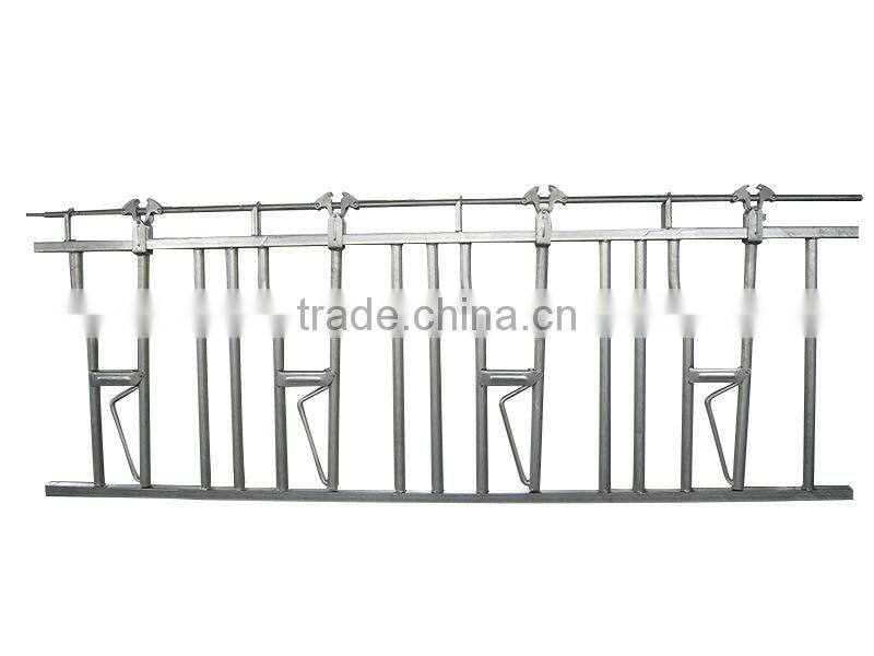 Hot dip galvanized cattle fence