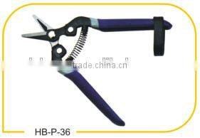 6-3/4"Small blade garden tools with steel handle for pruning shears