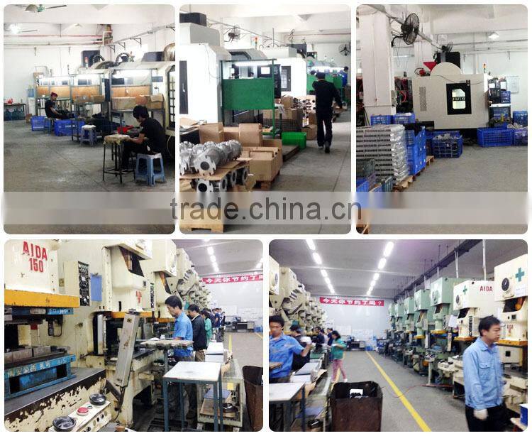 Extruded Metal CNC Turned Machining brass lighting parts