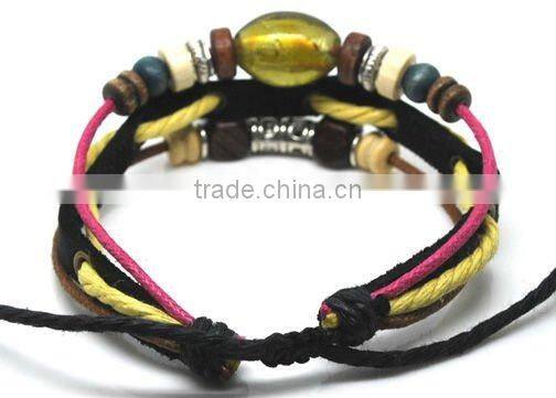 2014 DIY leather bracelet for men