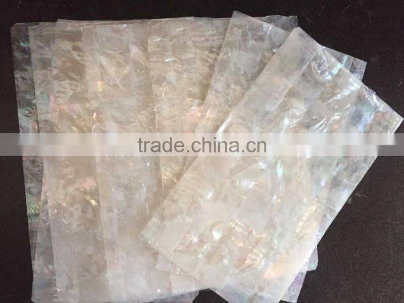Wall Decor Whitelip Mother Of Pearl Shell Paper Veneer Sheet