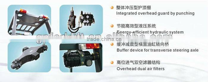 16.0-18.0 Ton Hydraulic Forklift for transportation in warehouse