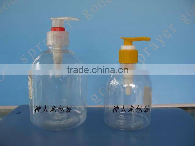 PET plastic cosmetic bottle
