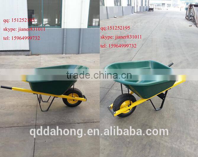 120L Large Capacity Poly Bucket Wheelbarrow WB8606P