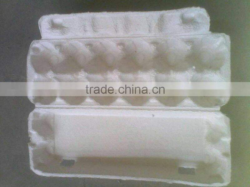 Pulp color egg trays/ paper open egg trays for sale