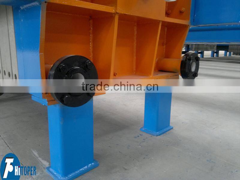 Chemical, medicine, food, refining, sewage treatment automatic discharge filter press for industrial filtration plant