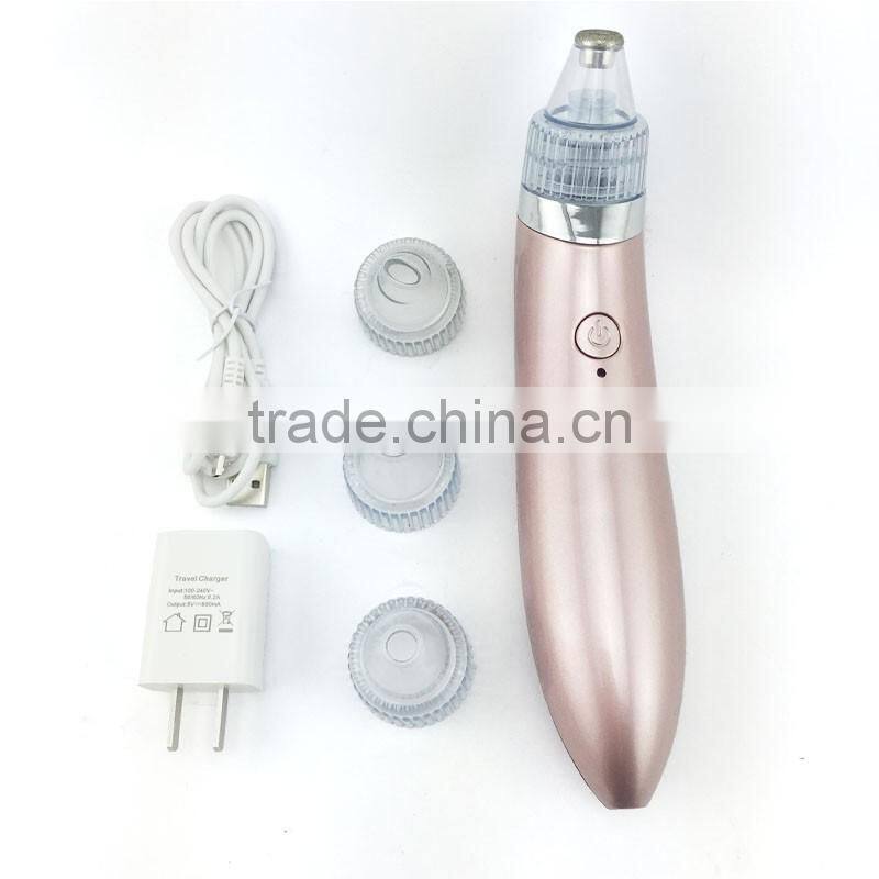 2017 Hot Sale Portable Blackhead Removal Tool Dead Skin Acne Vacuum Blackhead Remover Pore Cleansing Skin Peeling Beauty Machine