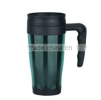 9oZ double wall mini plastic Portable cup auto mug plastic advertisement Auto mug plastic auto mug accept printing LOGO