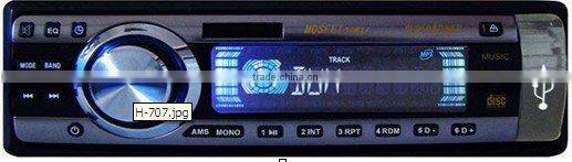Car CD Mp3 usb player with SD,USB,supported and fold-down detachable panel