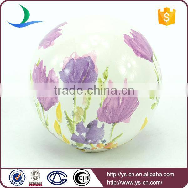 2015 new pretty best quality ball decoration for sale, dolomite material decoration