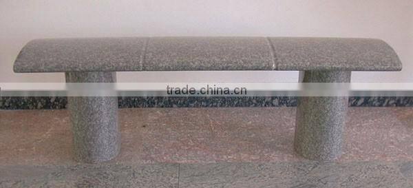 cheap granite headstone polished benches with back