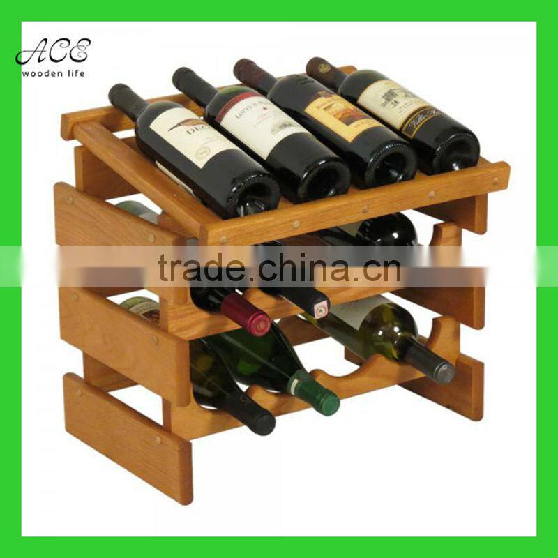 Custom wooden wine rack High quality wooden wine rack Wooden wine rack with disply.