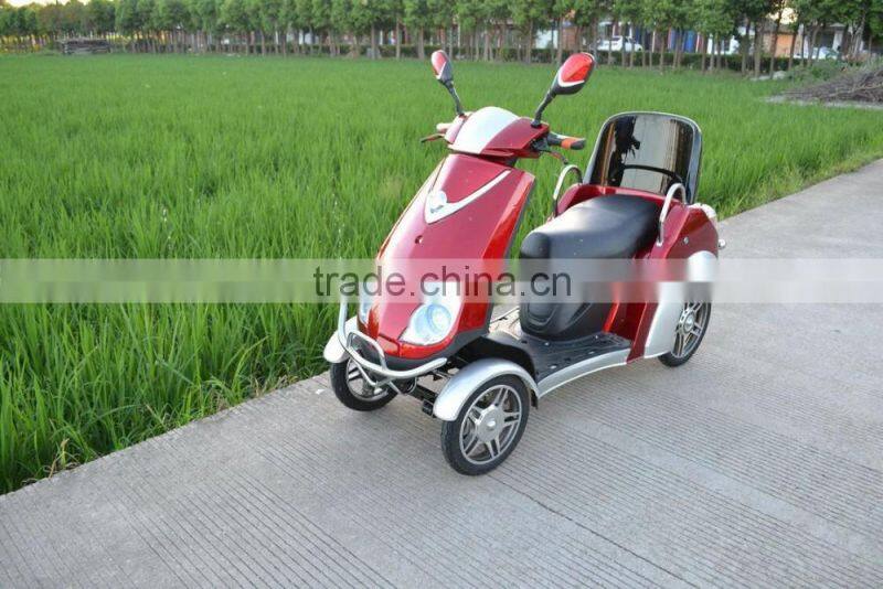 Electric 4 Wheel Back-Driving 48v 500W Electric Mobility Scooter For Elders, Electric Pedal Motorbike, China Electric Scooter
