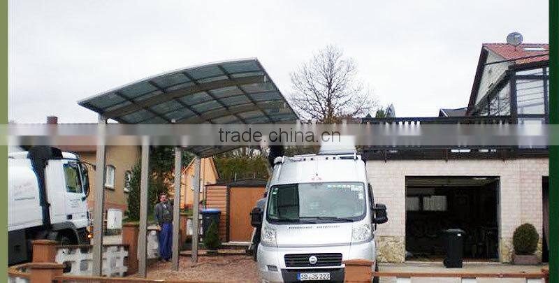 2015 Sigma best selling modern high snow load aluminium carports with polycarbonate sheet roof