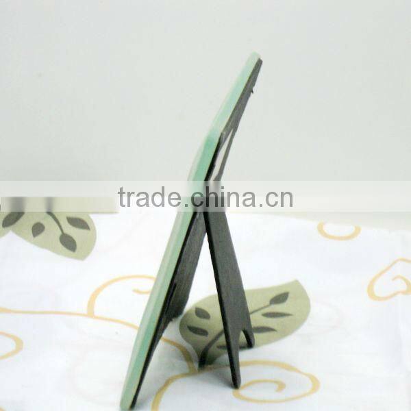 F13 unique shape transparent blue fashion photo frame