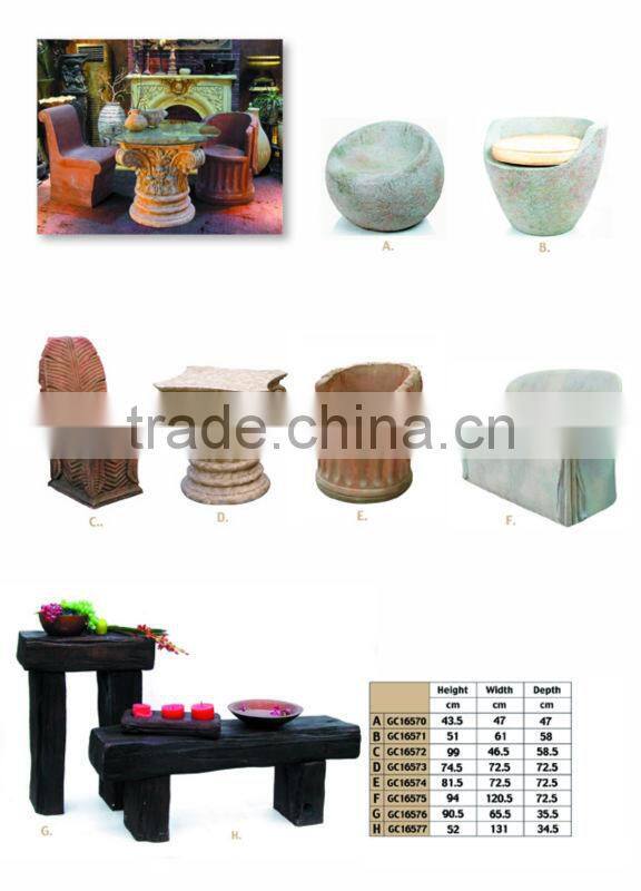 antique flowerpot vase fruit bowl basin HP-105 for Artificial plant decorate from este