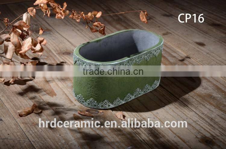 2016 cement Flowerpot, flower pots wholesale, planters and pots