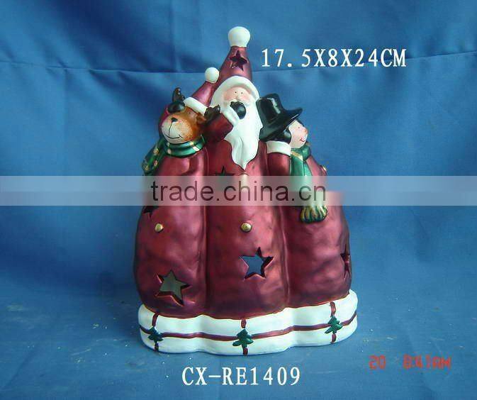 christmas ceramic music box -Ceramic Christmas Gift (hot sell)