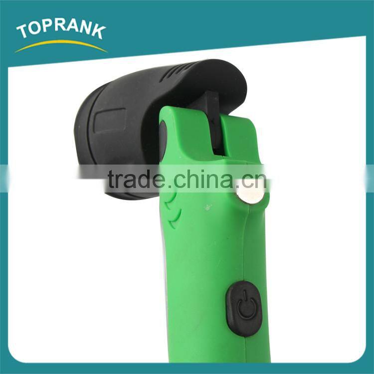 High quality emergency torch flashlight ABS moving head powerful led flashlight