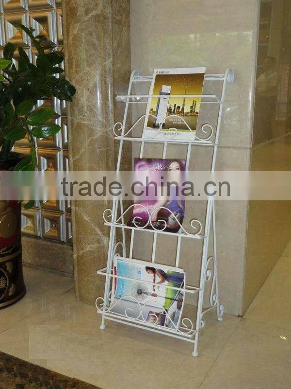 Metal magazine holder