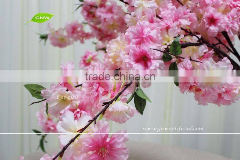 GNW BLB-CH1605007 Guangzhou supplies wedding decoration cherry blossom with fabric