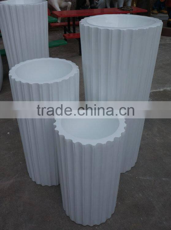 Customized made FRP flower pot