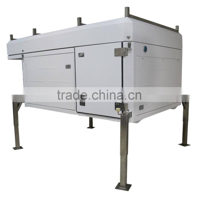 Aluminum slide on camper with custom service