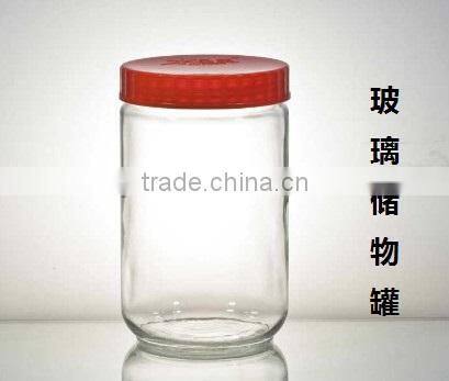 200ml 2000ml christmas deer printing glass storage jar food bottle coffe jar cookie jar sweet bottle
