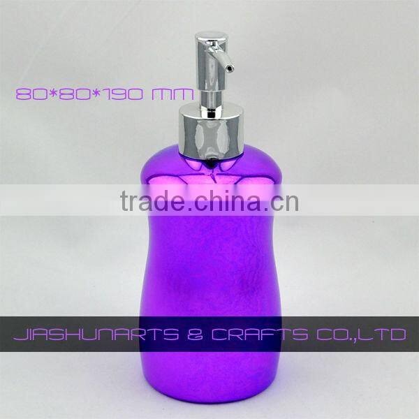 2013 new Purple ceramic bathroom set