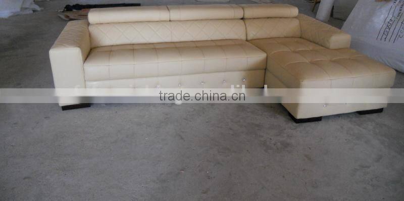 JR8034 neoclassic red leather L shape living room luxury sofa set home furniture new alibaba design