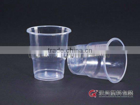 ChengXing brand 200ml disposable pp plastic cup