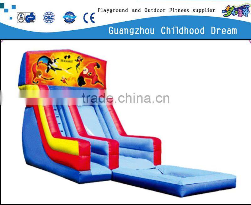 (HD-9601)jungle gym commercial inflatable slide/ outdoor commercial inflatable slide/ commercial inflatable slide