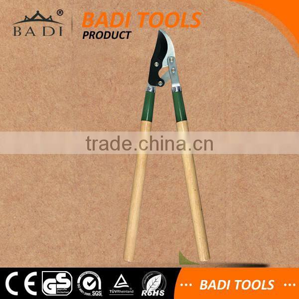 long wood handle lopping garden tree shears for cutting branch