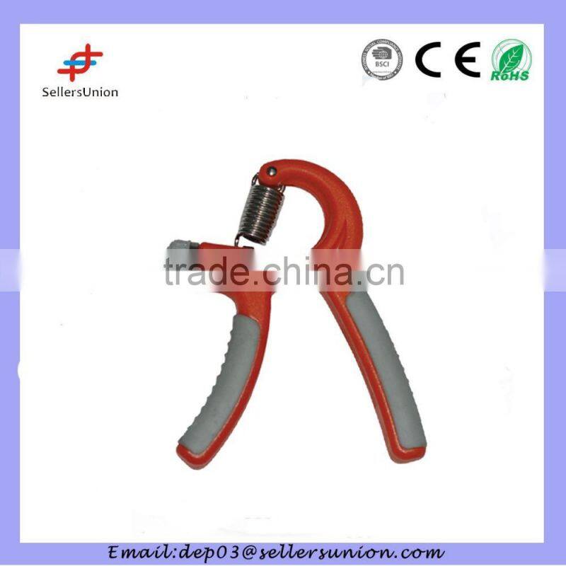 Adjustable power hand grip strengthener