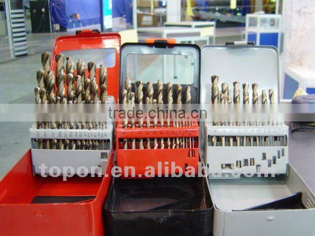 19pcs twist drill set