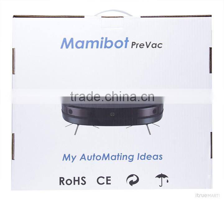 2016 High-end Multifunction Robot Vacuum Cleaner PreVac ultrasonic sensor gyroscope