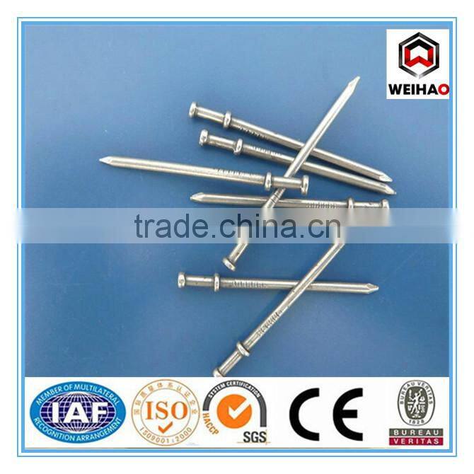 Hot selling Double Head Concrete Nail/Duplex Head Nail / factory price