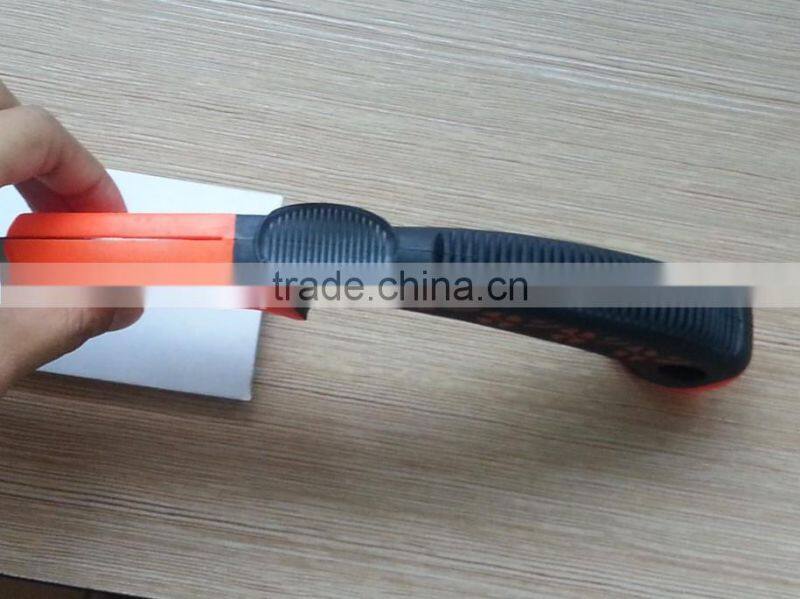 double color rubber handle hand saw with meter