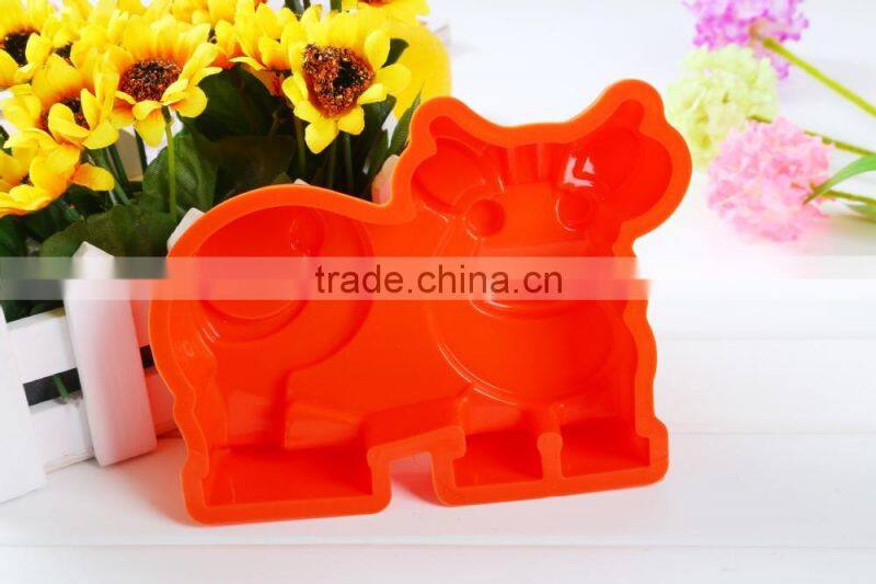 Lovely Cow Shape Silicone Cake Baking Pan Mold, baking supplies for cake decoration,baking mold