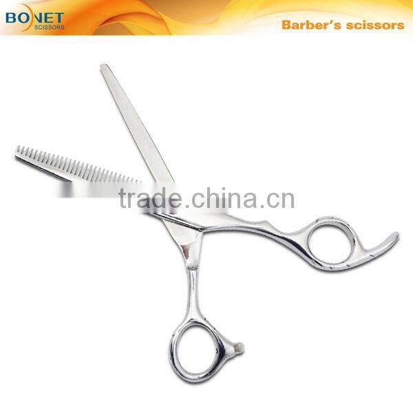 TZ02632 6" Fashion barber teeth hair thinning scissors with razor blade