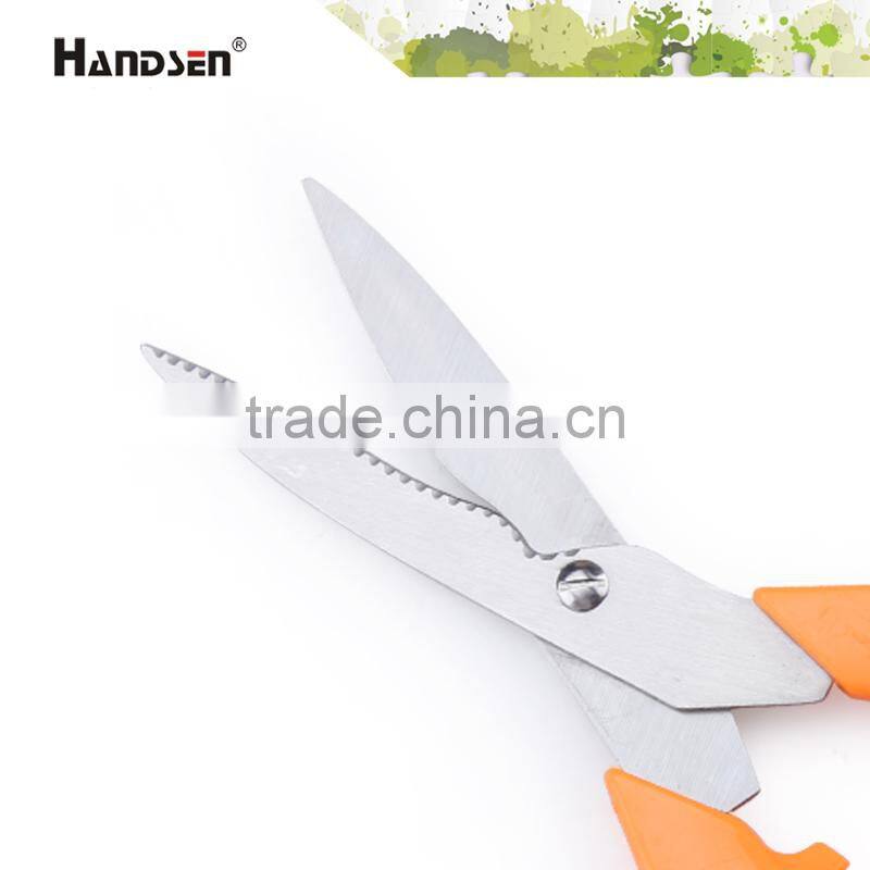 7-1/2" plastic handle special design professional tailor scissors