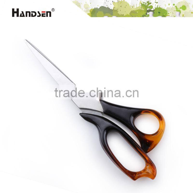 PS handle popular office 8" amber scissors