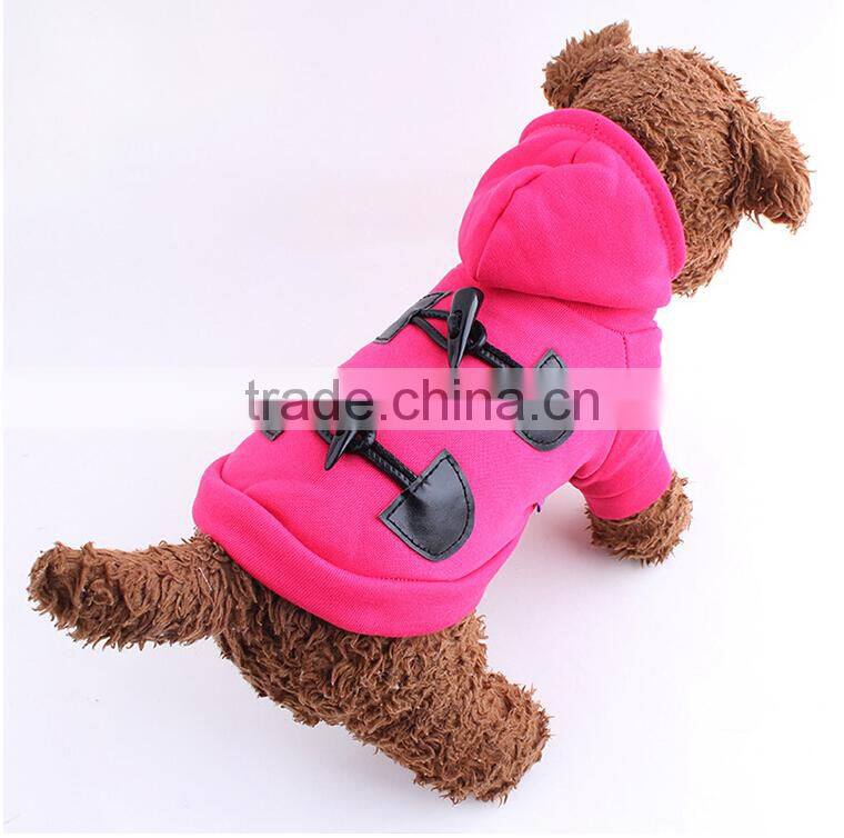 High Quality Pet clothes Warm dog clothes with hat