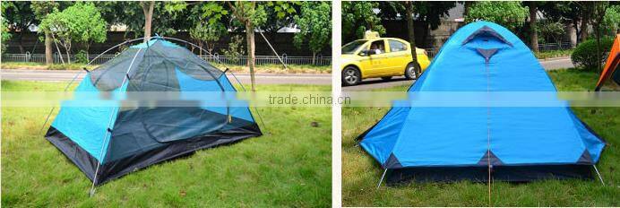 Outdoor Camping Tent Double Layer Family Travel Hiking Tent