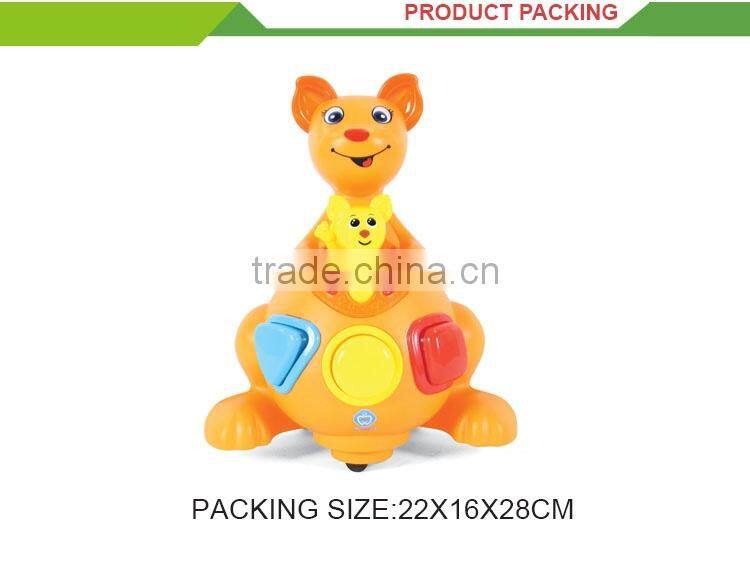 Intelligence parent-child game cartoon kangaroo music chip for toys