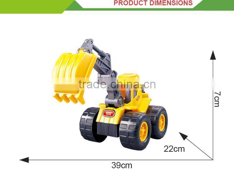 Newest kids sand beach set plastic big truck toys