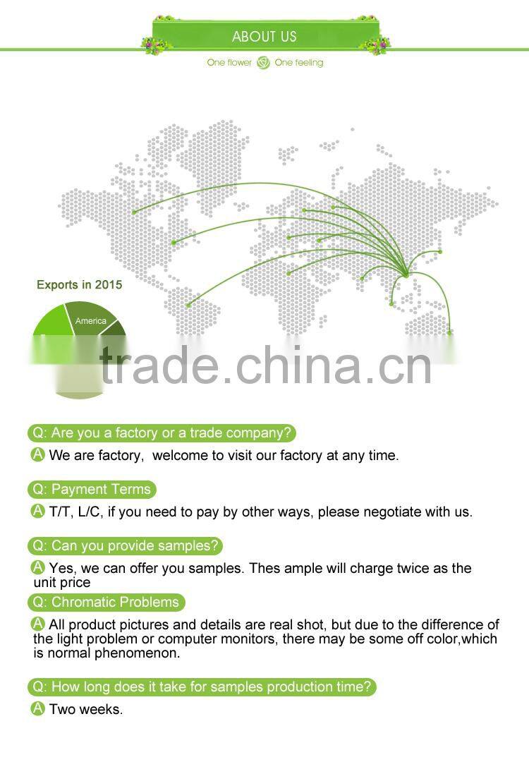 craft artificial fake floral blume single flower with plastic stem fabric flowers for headbands